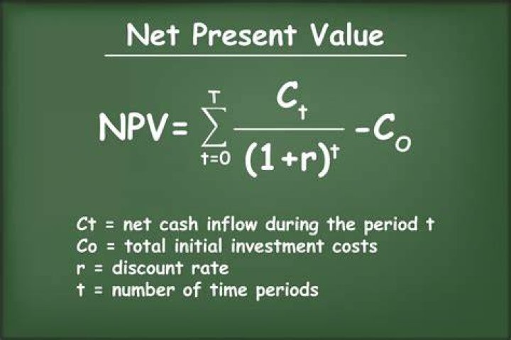 How do you calculate the NPV of a machine?