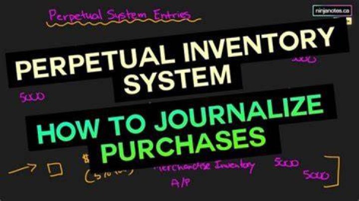 How do you Journalize transactions under perpetual inventory system?