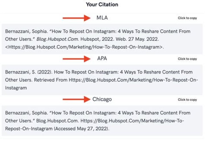 How do you make sure my citations are correct?