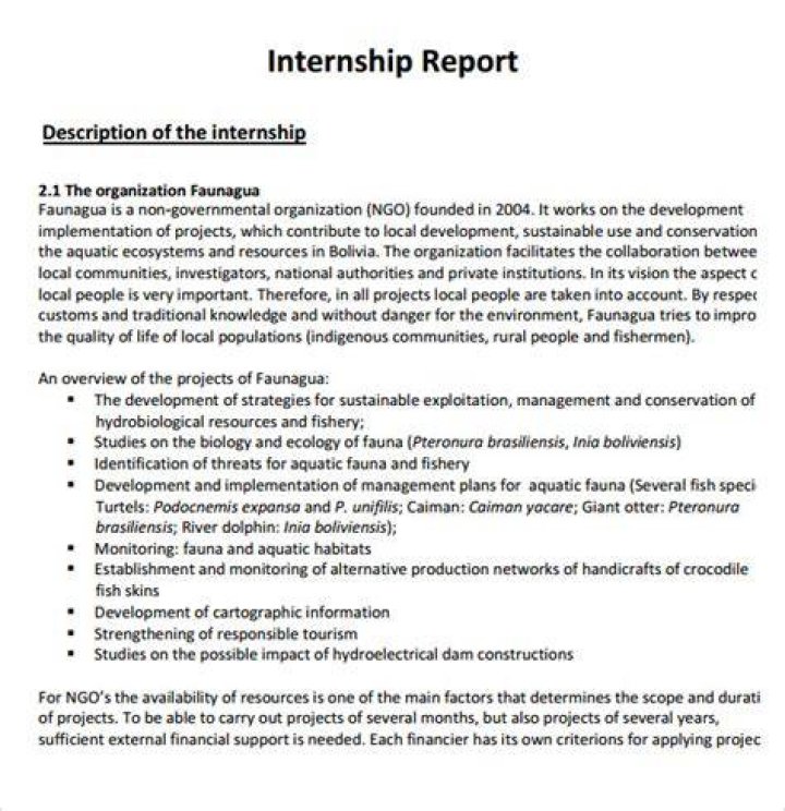 How do you report an internship salary?