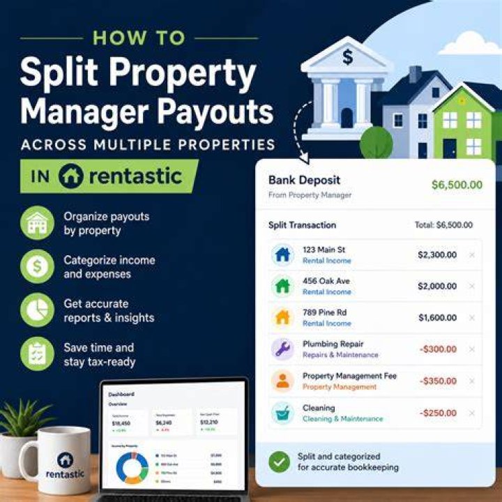 How do you split property in an estate?