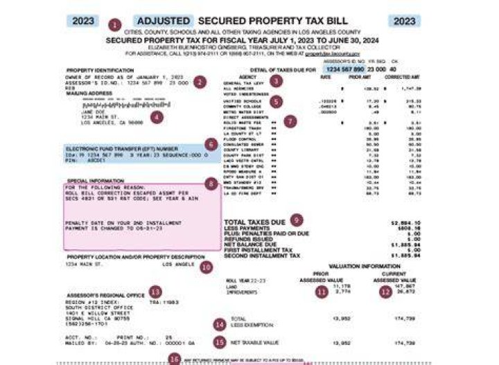 How does property tax work in Los Angeles?