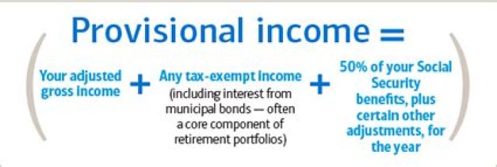 How is provisional income taxed?