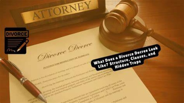 How long does a divorce decree have to be on file?