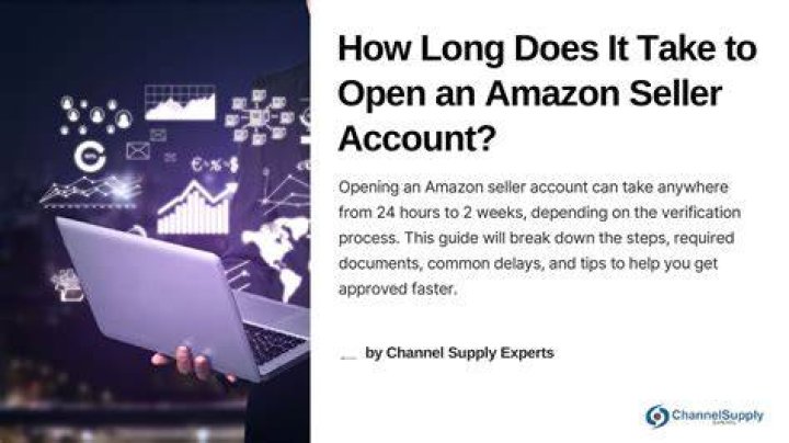 How long does it take Amazon to approve seller account?