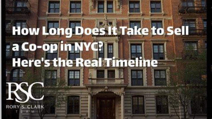 How long does it take to sell a co-op in NYC?