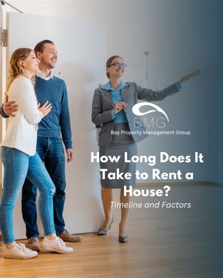 How many months does it take to rent a house?