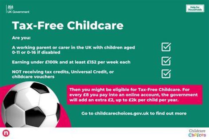 How much can I pay into tax free childcare account?