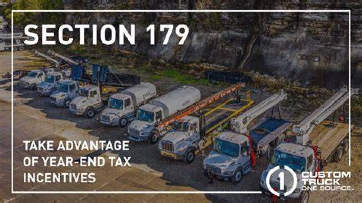 How much can you depreciate a truck under Section 179?