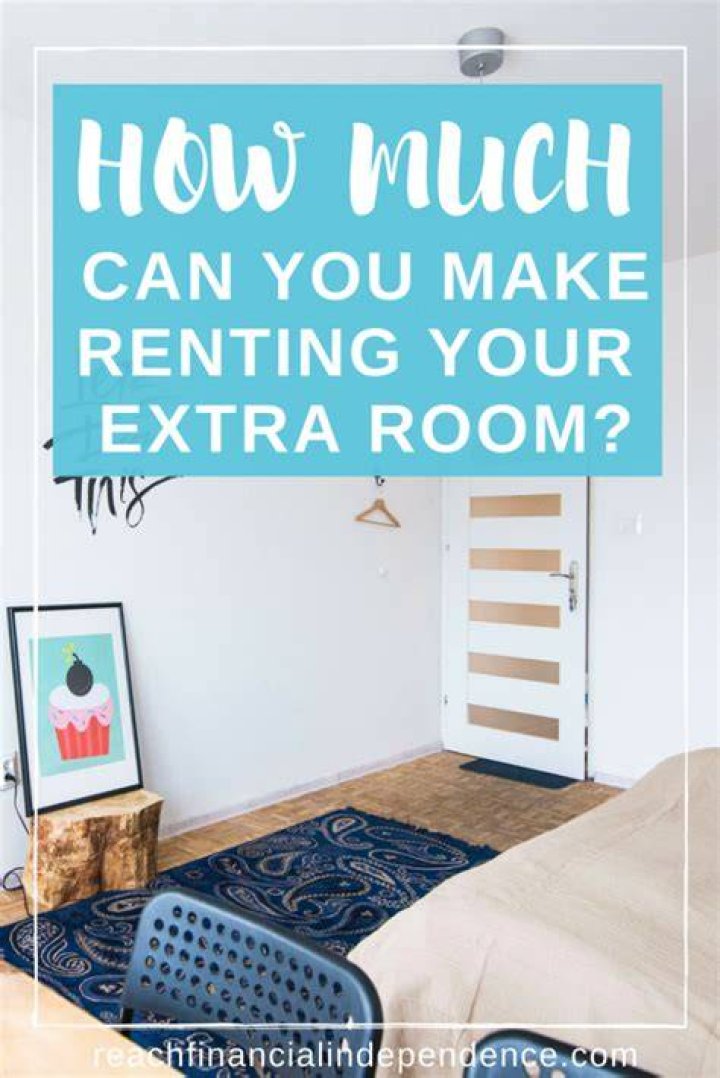 How much can you earn from renting a room in your home?