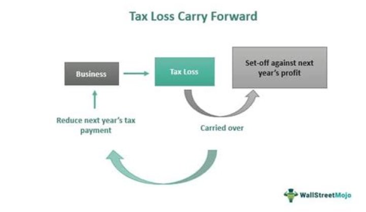 How much loss can be carried forward for tax purposes?