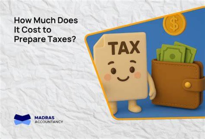 How much should it cost to prepare taxes?