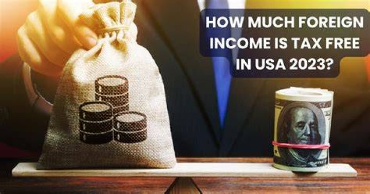 How much working abroad is tax free?