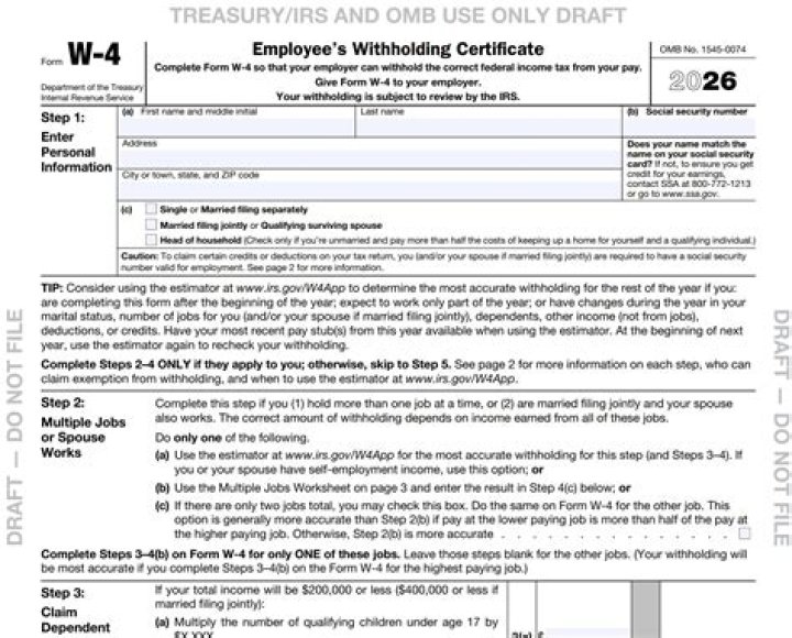 How should my dependent teenager fill out the W-4 Form?