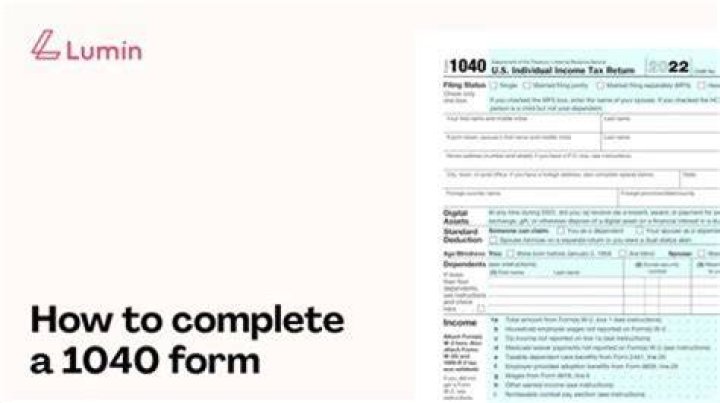 How to calculate line 44 on Tax Form 1040?
