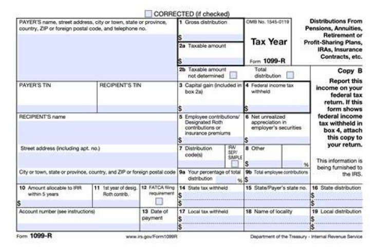 Is a 1099-R issued for an IRA transfer?