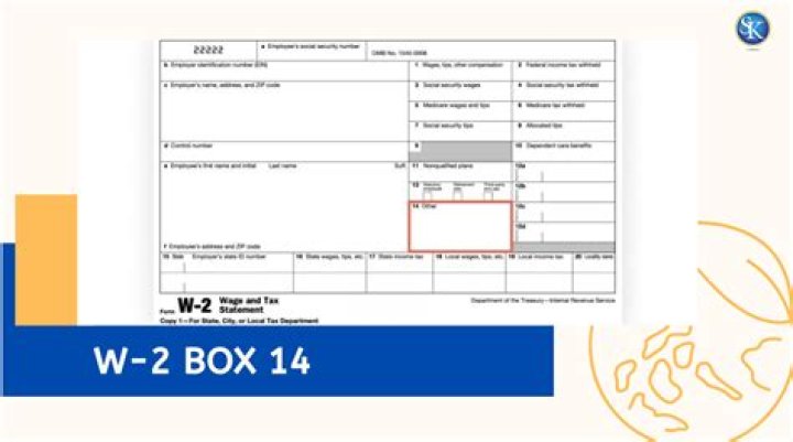 Is Box 14 on W-2 required?