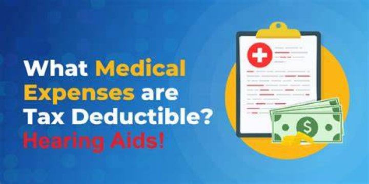 Is cost of hearing aids tax deductible?