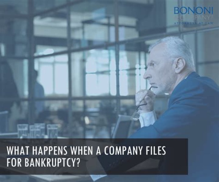 Is it bad when a company files for bankruptcy?