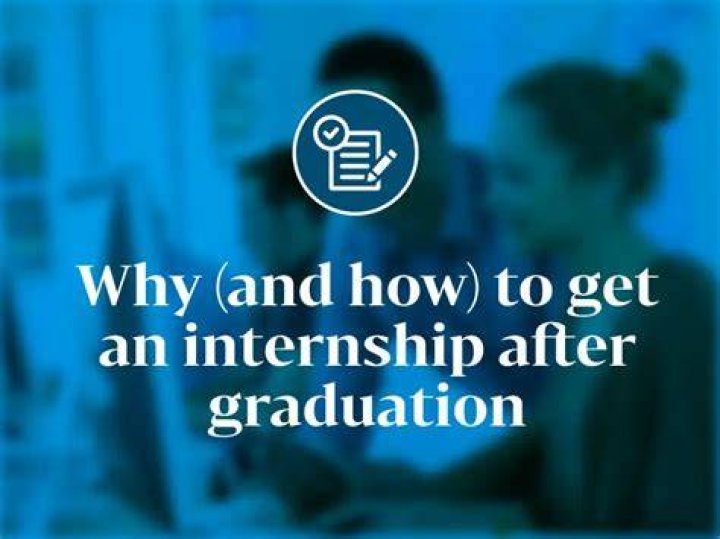 Is it okay to do an unpaid internship after graduation?