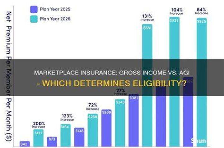 Is marketplace insurance based on gross or net income?