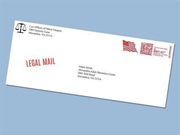 Is sending a check in the mail legal?
