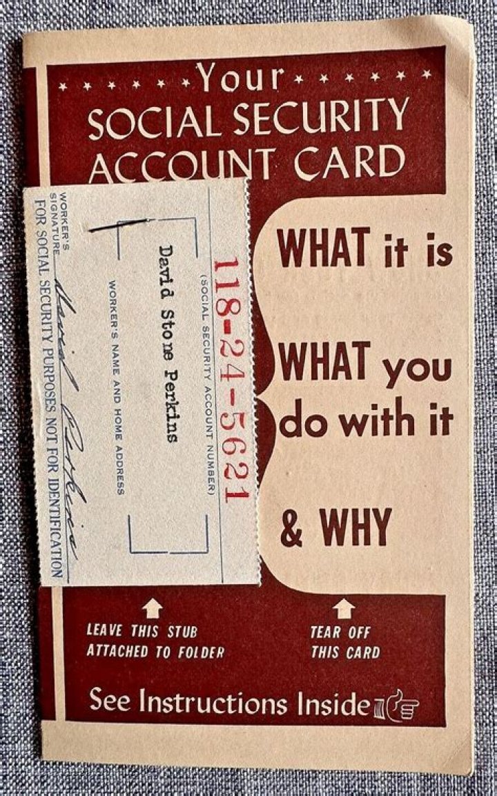Is there a Social Security booklet?