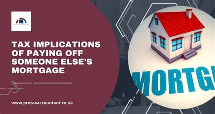 Is there a tax break for paying off a mortgage?