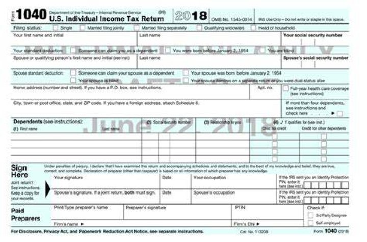 Should tax returns be printed single sided?