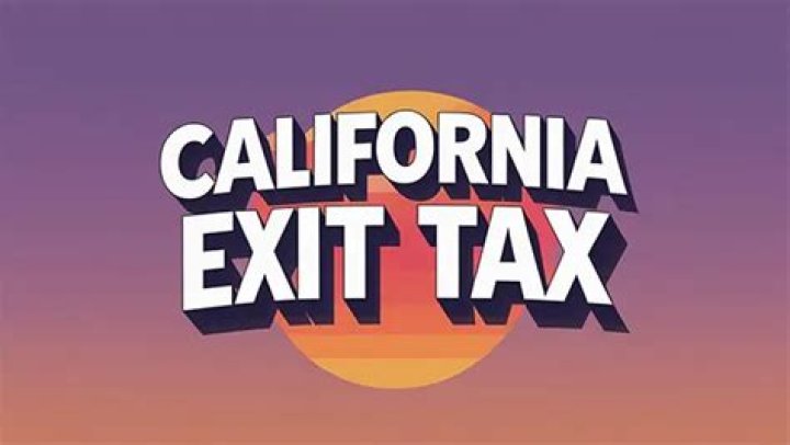 Was California exit tax passed?