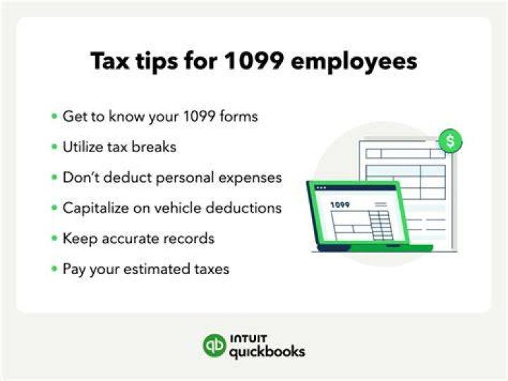 What are 1099 employees responsible for?