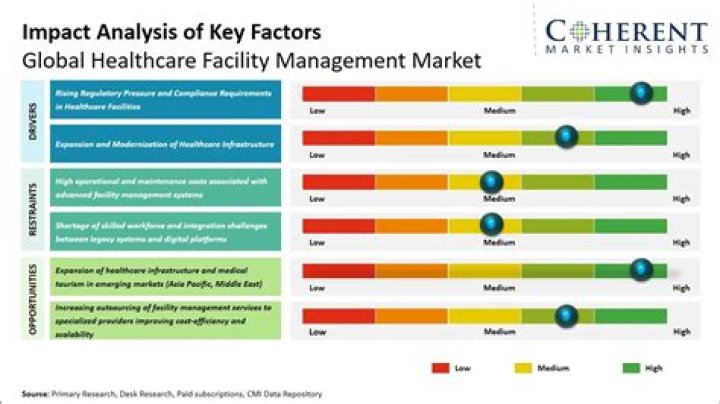 What are major market factors in healthcare?