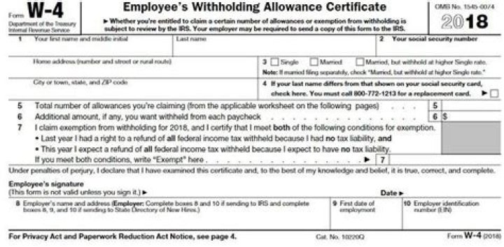 What are my withholding exemptions?