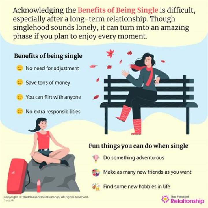 What are the advantages of being single?