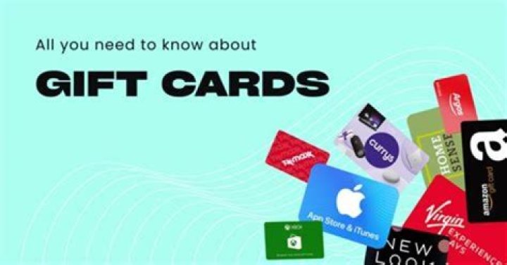What companies donate gift cards?