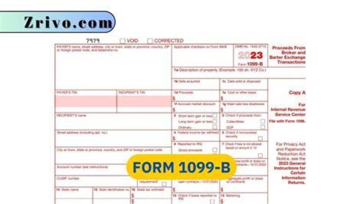 What do I do with a copy of 1099 B?
