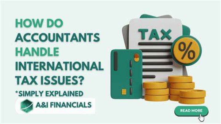 What do international tax accountants do?