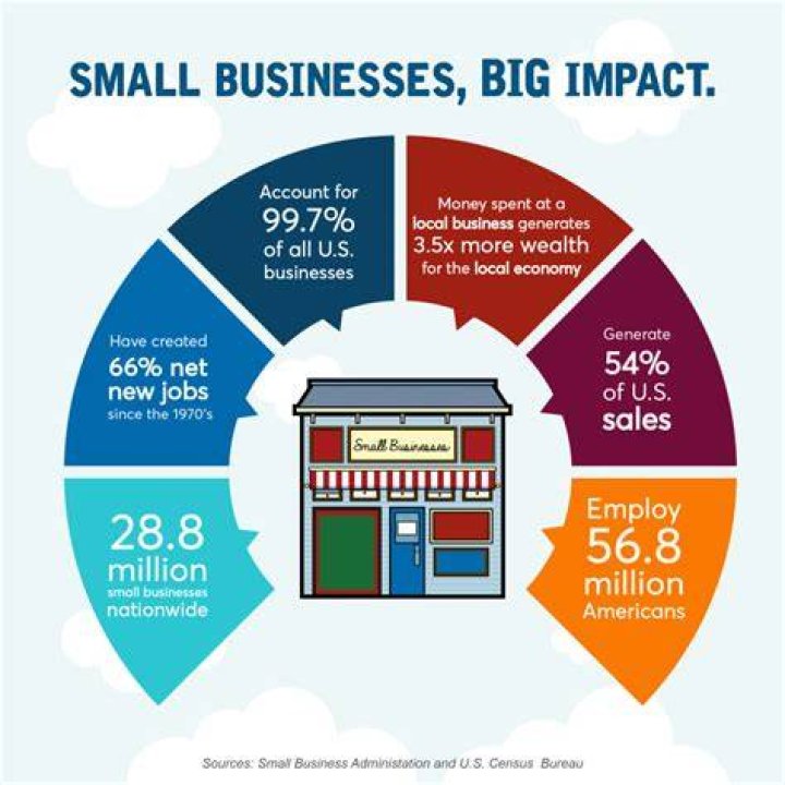 What do small businesses do with their profits?
