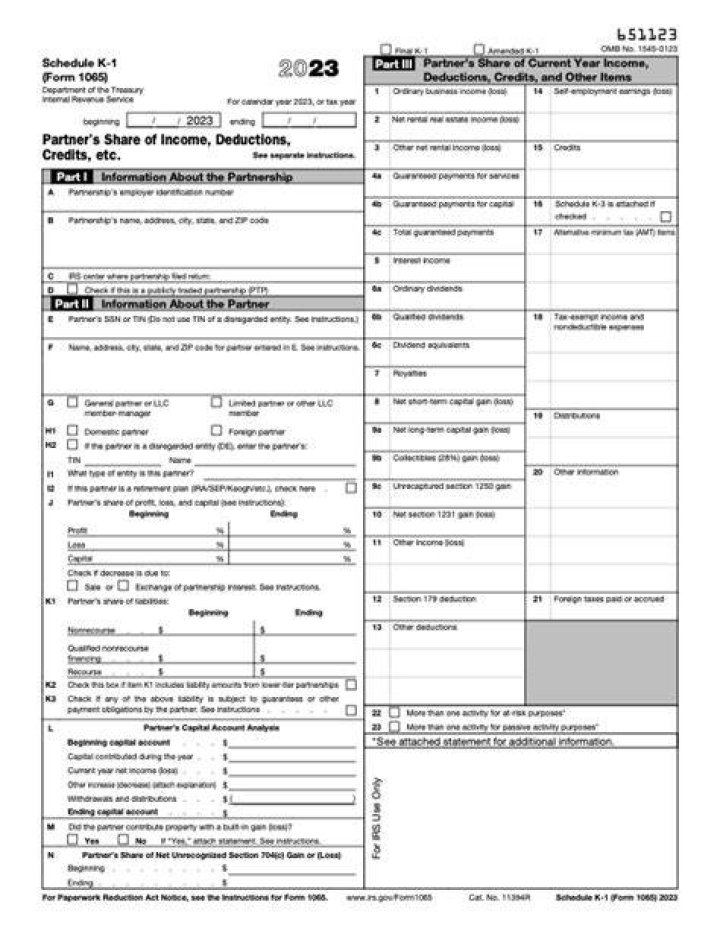 What do you need to know about a K-1 tax form?
