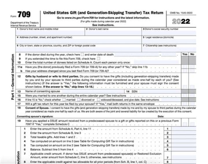 What do you need to know about IRS Form 709?