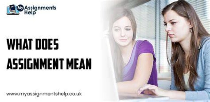 What does account assignment mean?