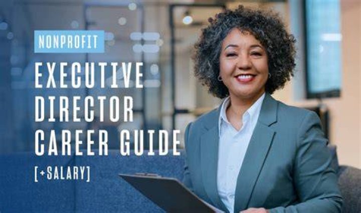 What does an executive director at a nonprofit do?
