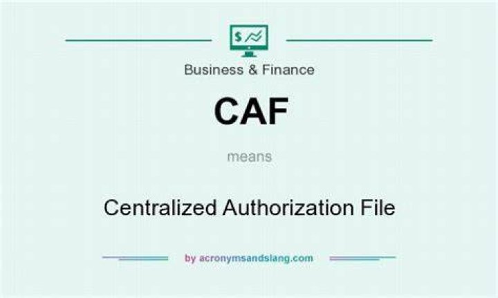 What does CAF stand for in tax?