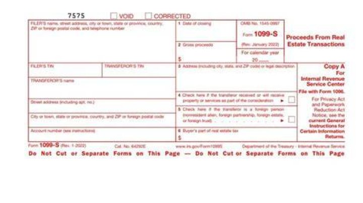 What does Form 1099-S do for timber sales?
