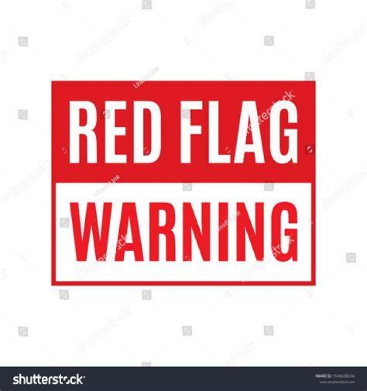 What does it mean to be red flagged at work?