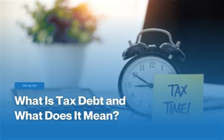 What does it mean to have an uncollectable tax debt?