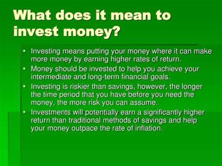 What does it mean to invest in a restaurant?