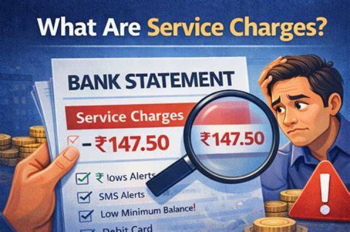 What does service charge include?