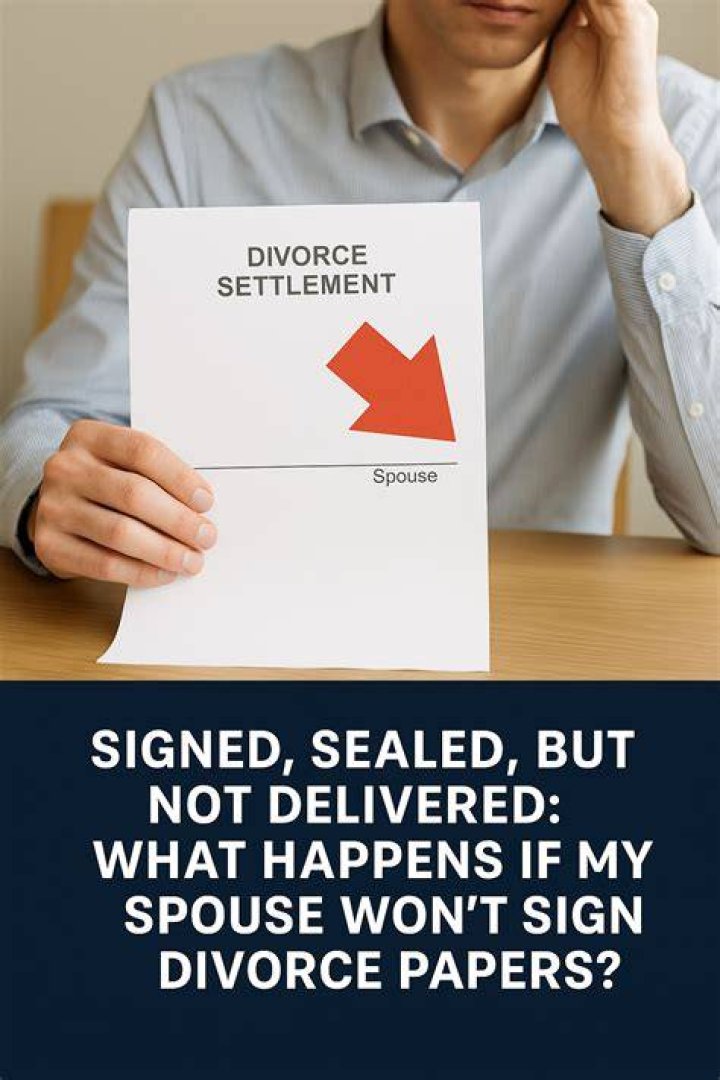 What happens if my ex-spouse refuses to sign the final?