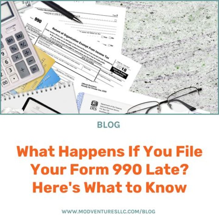 What happens if you file 990 N late?
